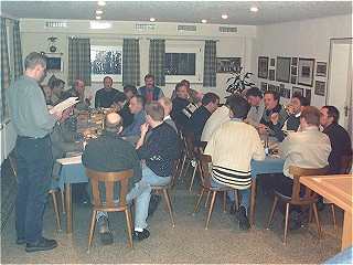 Sitzung der Korporalschaftsführer und Stellvertreter mit dem Vorstand
des St. Sebastianus Schützenvereins Olpe e.V. am 2. März 2001